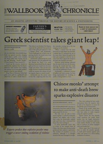 The What on Earth? Wallbook Timeline of Science & Engineering by Christopher Lloyd, Patrick Skipworth