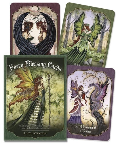 Faery Blessing Cards Healing Gifts and Shining Treasures from the Realm of Enchantment by Lucy Cavendish