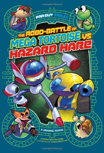 Robo Battle Of Mega Tortoise vs Hazard H by Stephanie Peters