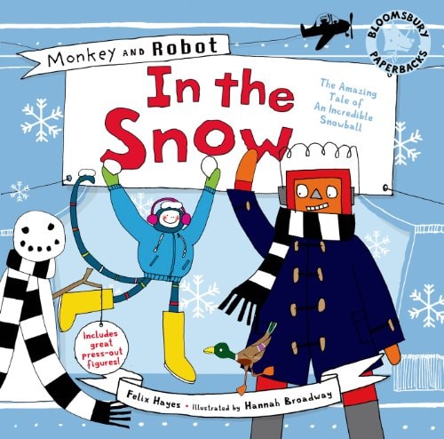 Monkey and Robot: In the Snow by Felix Hayes