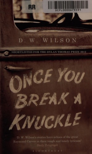 Once You Break a Knuckle by D W Wilson,D. W. Wilson