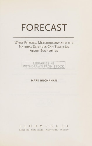 Forecast Tpb Export Airside by Mark Buchanan