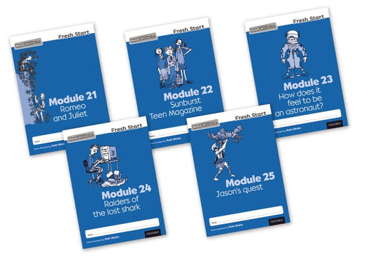 Read Write Inc. Fresh Start: Modules 21-25 - Mixed Pack Of 5 by Ruth Miskin, Gill Munton