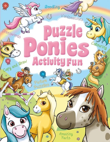 Puzzle Ponies Activity Fun by Lisa Regan