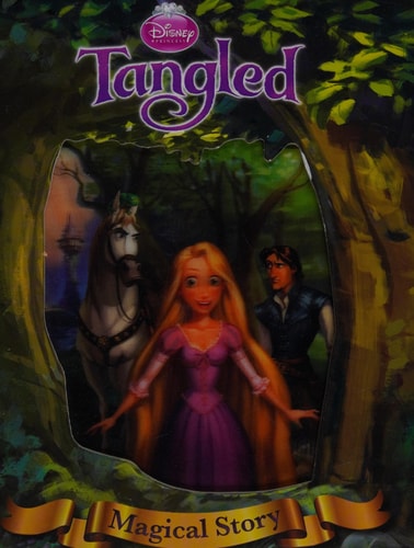 Disney Tangled Magical Story with Amazing Moving Picture Cover by Jean Paul