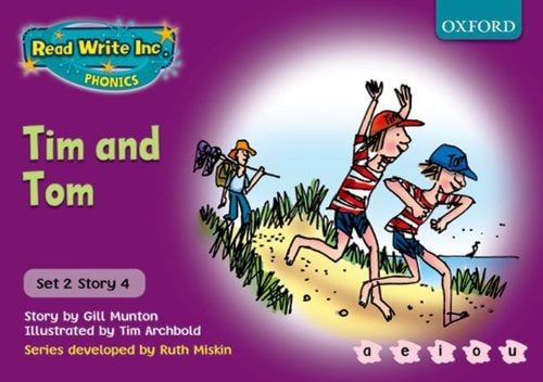 TIM AND TOM - PURPLE 2 by Gill Munton, Ruth Miskin