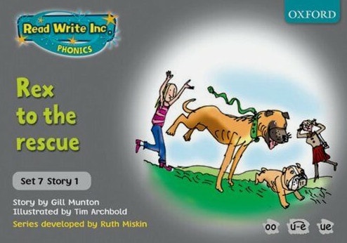 Read Write Inc. Phonics: Grey Set 7 Storybooks: Rex to the Rescue by Ruth Miskin