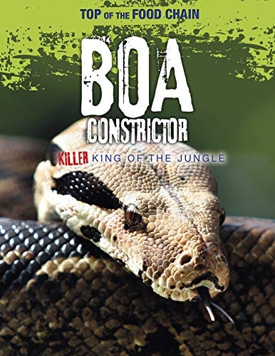 Boa Constrictor: Killer King The Jungle by Louise Spilsbury
