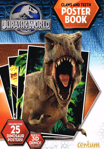 Jurassic World: Claws and teeth poster book