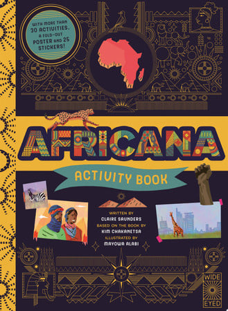 Africana Activity Book by Claire Saunders, Kim Chakanetsa