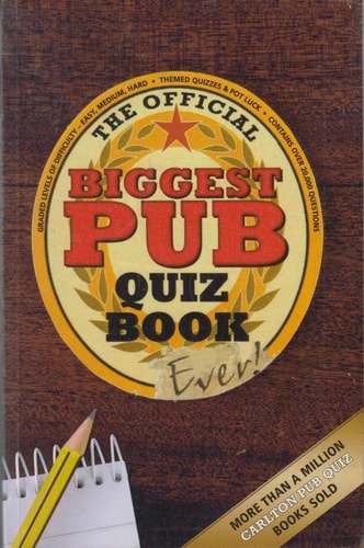 The Official Biggest Pub Quiz Book Ever!. by Roy Preston, Sue Preston