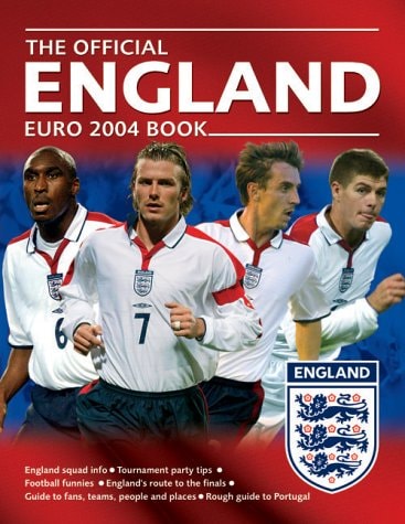 England Euro 2004 Book by Aubrey Ganguly