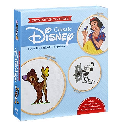 Cross Stitch Creations: Disney Classic: 12 Patterns Featuring Classic Disney Characters by John Lohman