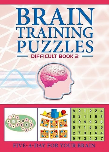 Brain Training Puzzles Difficult Book 2 by Carlton Books