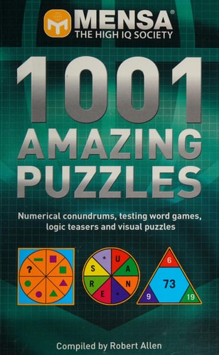 1001 Mensa Puzzles by Robert Allen