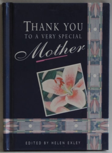 Thank You to a Very Special Mother