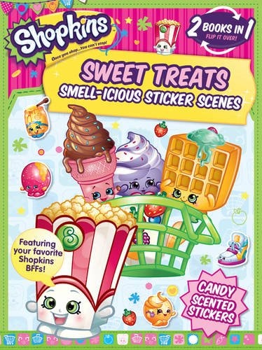 Flipover Shopkins Sticker Book: Sweet Treats by unknown author