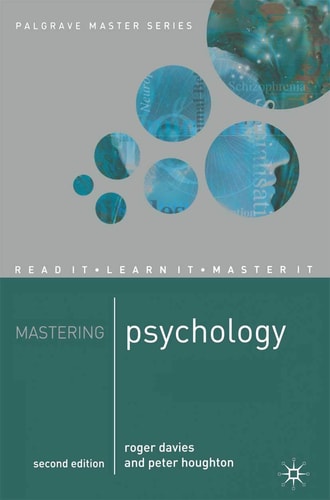 Mastering Psychology by Roger Davies, Peter Houghton