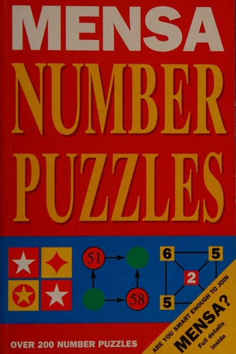 Mensa Number Puzzles by Harold Gale