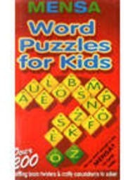 Mensa Word Puzzles for Kids by Robert Allen