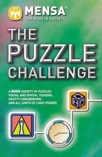 Mensa All-colour Puzzle Book by Carolyn Skitt, Robert Allen, John Bremner