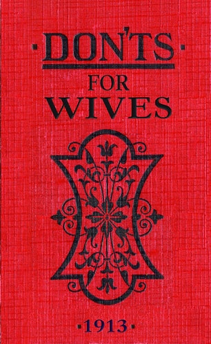 Don'ts for Wives by Blanche Ebbutt