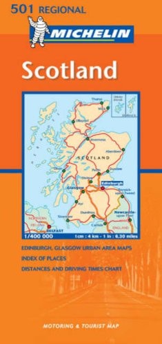 Mapa Regional Scotland (Spanish Edition)