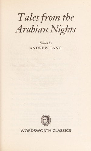 Tales from the Arabian Nights New ed Edition (Paperback) by Lang Andrew
