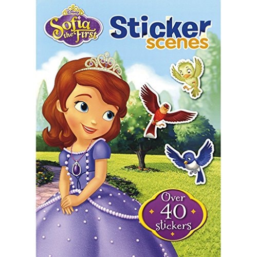 Disney Junior Sofia the First Sticker Scenes by NA