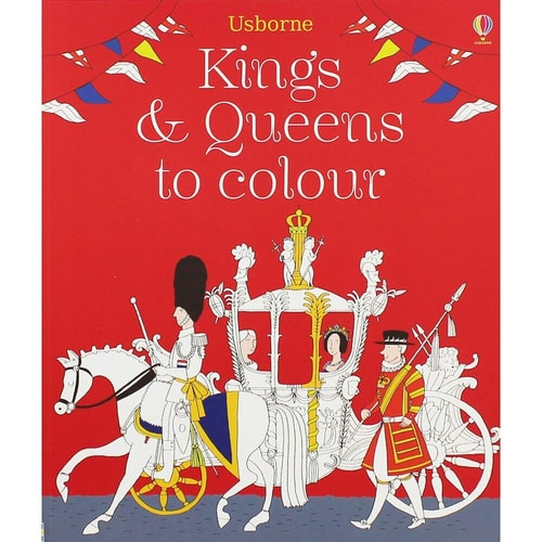 Kings and Queens Colouring Book (Colouring Books) by Ruth Brocklehurst