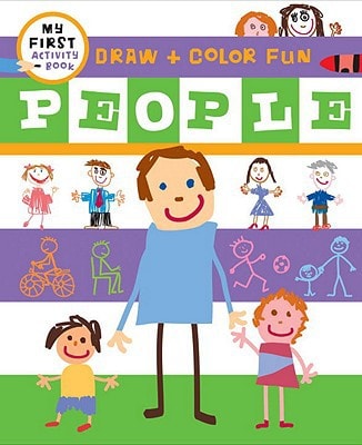 Draw + Learn: People (My First Activity Book: Draw + Learn) by Harriet Ziefert