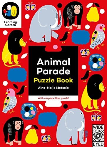 Animal Parade Puzzle Book by Aino-Maija Metsola, Katie Cotton