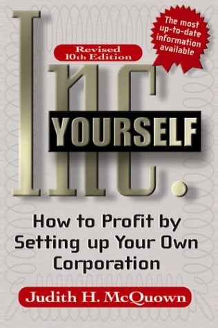 Inc Yourself, 10th edition by Judith McQuown
