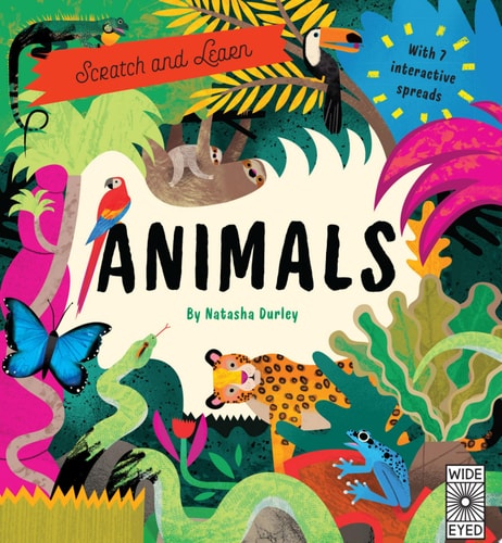 Scratch and Learn Animals With 7 interactive spreads by Lucy Brownridge