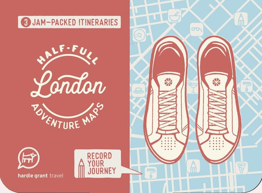Half-full Adventure Map: London (Half-full Adventure Maps) by Sam Trezise