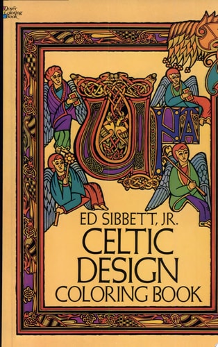 Celtic Design Coloring Book by Ed Sibbett