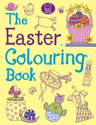 The Easter Colouring Book by Jessie Eckel