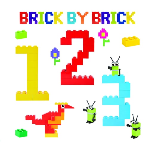 Brick by Brick 123 by Weldon Owen Limited (uk)