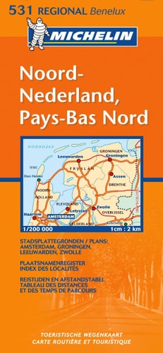 Mapa Regional Pays-Bas Nord (Spanish Edition) by Various