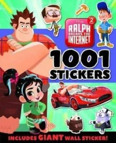 Disney Ralph Breaks the Internet 1001 Stickers by unknown author
