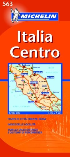 Mapa Regional Italia Centro (Spanish Edition) by unknown