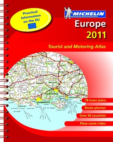 Europe 2011 Atlas 2011 by Michelin Editions Des Voyages