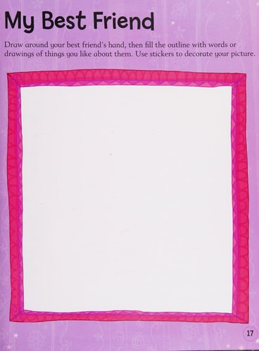 Best Friends Sticker Activity by Various