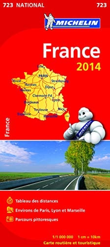 Mapa National Francia Atlas (formato mapa) (Mapas National Michelin) (French Edition)