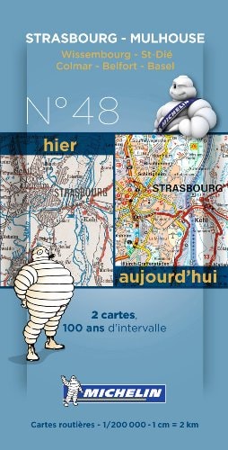 CARTE HISTORIQUE STRASBOURG MULHOU (CARTES, 17770) (French Edition)