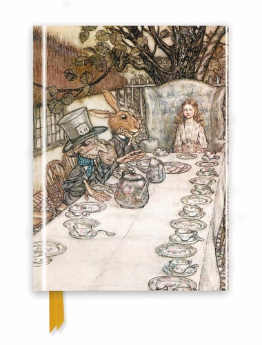 Rackham: Alice in Wonderland Tea Party (Foiled Journal) by Flame Tree Studio