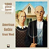 Grant Wood: American Gothic Jigsaw: 1000 Piece Jigsaw (1000-piece Jigsaws)