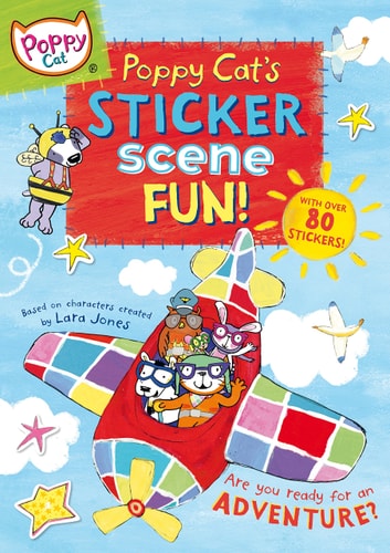 Poppy Cat's Sticker Scene Fun! by Lara Jones