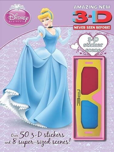 Disney 3D Sticker Scene Princess by Walt Disney Company