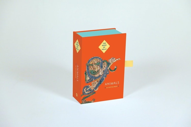 Book of kells animals: 16 notecards by Anonyme